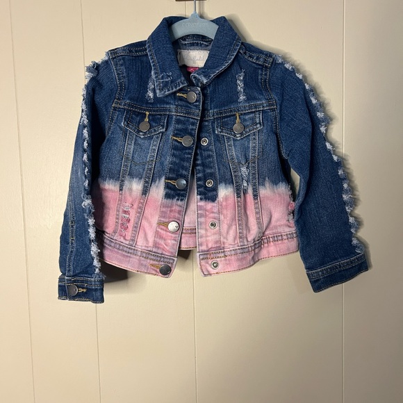 The Denim Daffodil Jackets & Coats Little Girls Size 3t Denim Jacket Poshmark